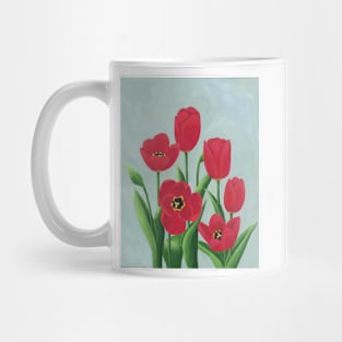 Red Tulips Mug